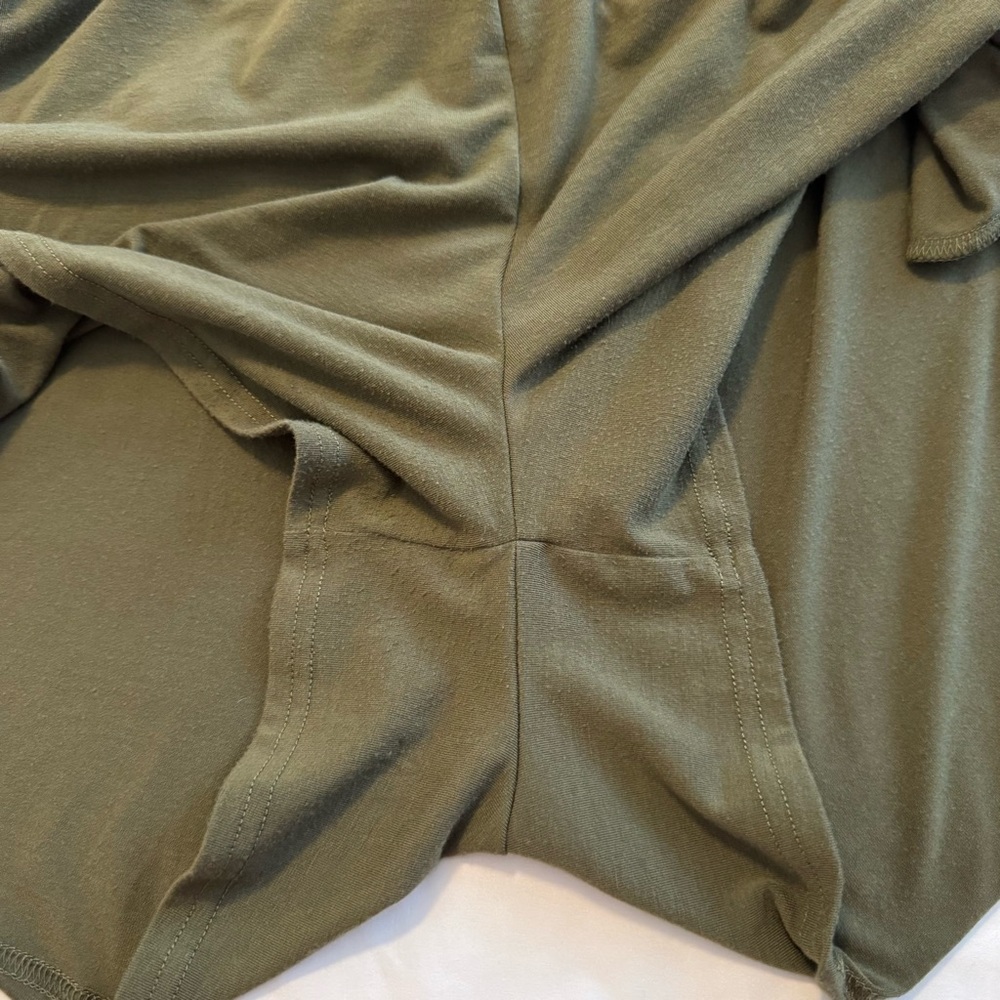 Amazon Olive Green Sleeveless Romper Halter Neck  Size Large - Picture 8 of 9